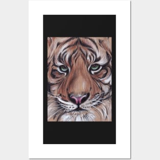 Tyger Tyger Burning Bright - Mixed Media Painting Posters and Art